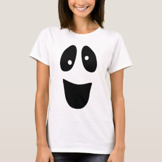 Funny Ghost Face Cute Halloween T-Shirt