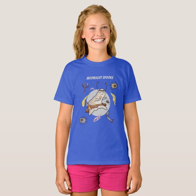 Funny ghost Halloween  T-Shirt (Front Full)