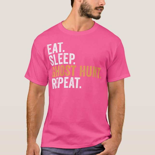 Funny Ghost Hunting T-Shirt (Front)