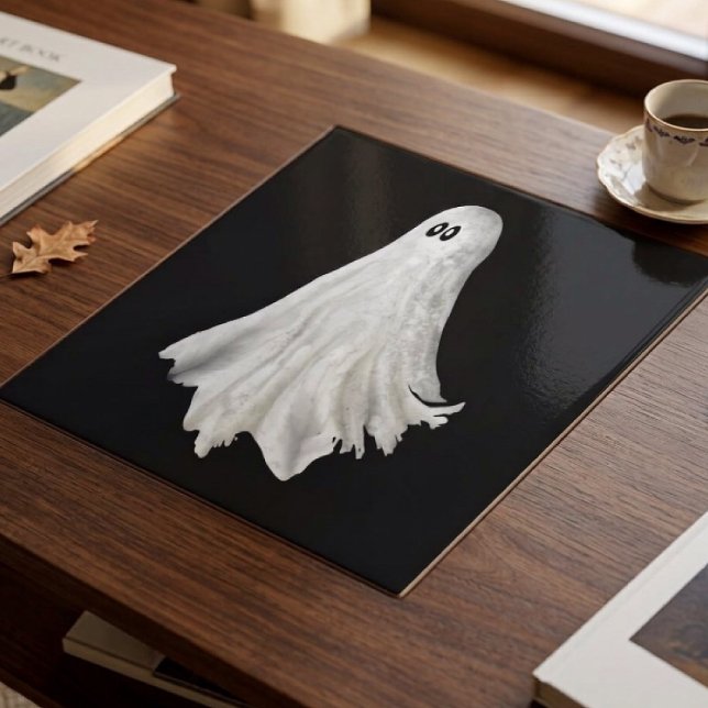 Funny Ghost Of Halloween Past Drawing Tile (Creator Uploaded)