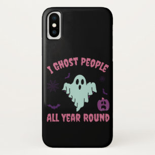 Funny Ghost Quote Halloween Case-Mate iPhone Case