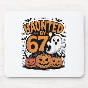 Funny Ghost T Pumpkin Halloween - Haunted Mouse Pad