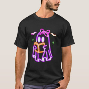 Funny Ghost Trendy Spooky Teacher Trick Or Teach H T-Shirt