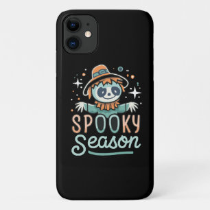funny ghost with hats, spooky season Case-Mate iPhone case