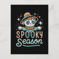 funny ghost with hats, spooky season