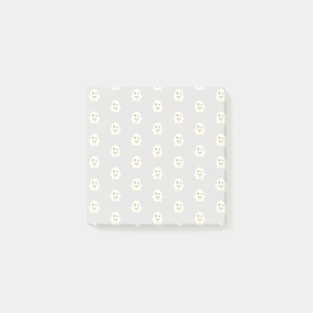 Funny Ghosts Emoji Post-it Notes (Front)