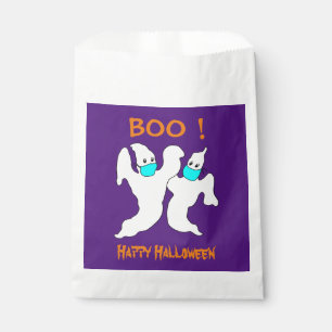 Funny Ghosts in Masks Halloween Favour Bags
