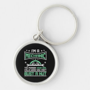 Funny Gift 4 Mechanics Adult Humour Gift Key Ring
