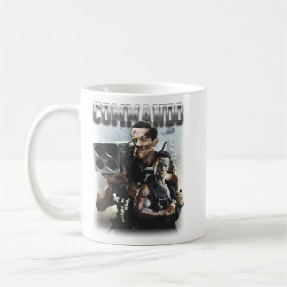 Funny Gift Commando Bootleg Tee Arnold Schwarzeneg Coffee Mug
