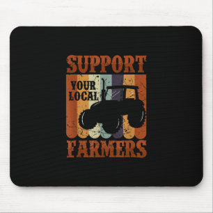 Funny Gift Farmer Chicken Farm Goat Farming Gift Mouse Pad