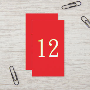 funny gift for all fans player have number 12 business card