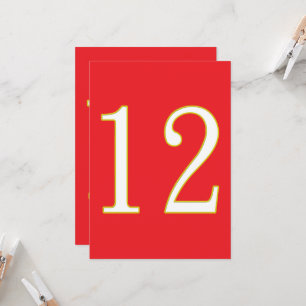 funny gift for all fans player have number 12  invitation