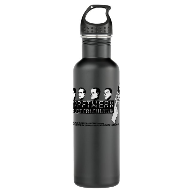 Funny Gift For Electronic Kraftwerk Music Gift For 710 Ml Water Bottle (Front)
