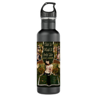 Funny Gift For Gracie Abrams This Is What It Feels 710 Ml Water Bottle