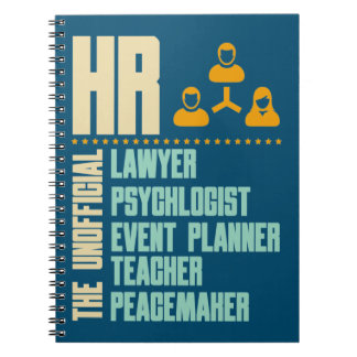 Funny Gift For HR Person | HR Manager Gift Idea Notebook