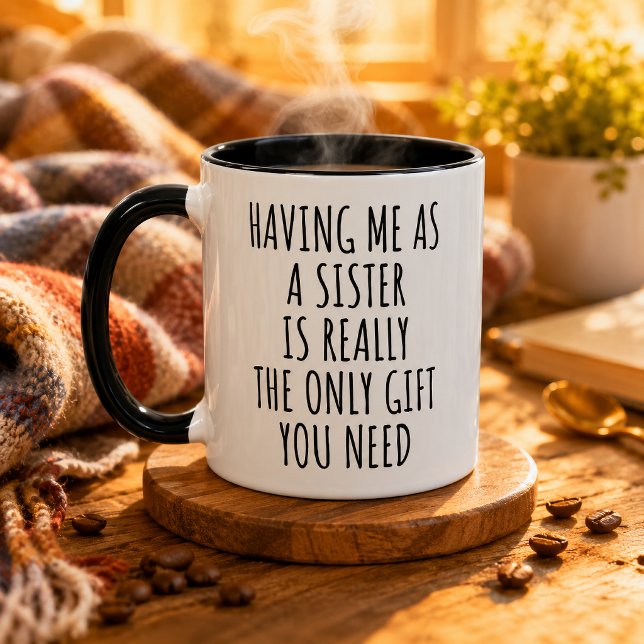 Funny Gift For Sister Mug Gift for Sisters (Creator Uploaded)