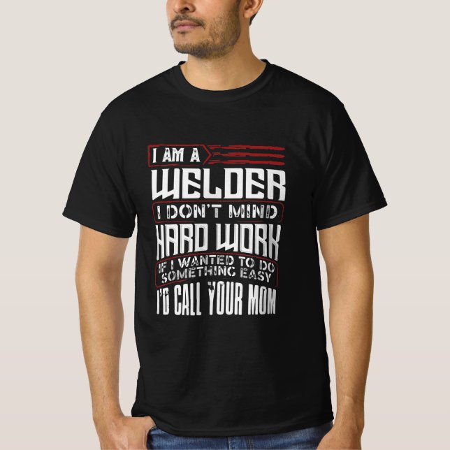 Funny Gift For Welder | Welder Dad Lover Gift T-Shirt (Front)