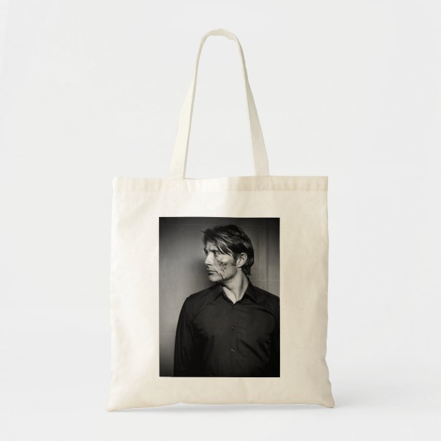 Funny Gift Handsome Mikkelsen Actor Mads Cute Gift Tote Bag (Front)