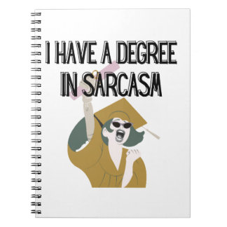Funny Gift, Witty Humourous Gift, Graduation Gift Notebook