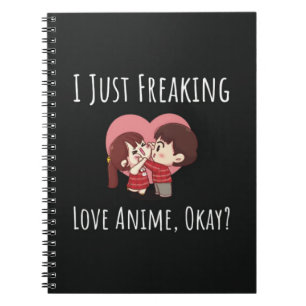 Funny Gifts For Anime Lovers For Her Humour Otaku Notebook