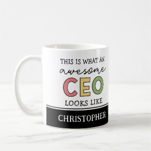 Funny Gifts for CEO Awesome CEO Boss Gifts Coffee Mug
