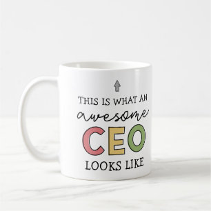 Funny Gifts for CEO Awesome CEO Boss Gifts Coffee Mug