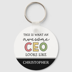 Funny Gifts for CEO   Awesome CEO Boss Gifts Key Ring