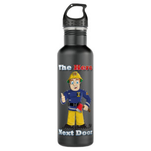 Funny Gifts For Fireman Children Cartoons Sam Gift 710 Ml Water Bottle