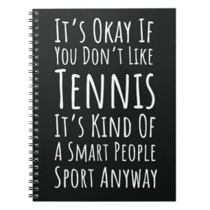 Funny Gifts For Tennis Lovers For Him Her Men Kids Notebook