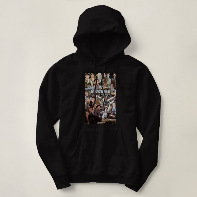 Funny Gifts Newsies Broadway Musical Collage Hoodie (Design Front)