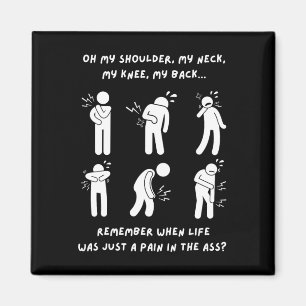 Funny Gifts Old People 50th 60th 70th Birthday Magnet