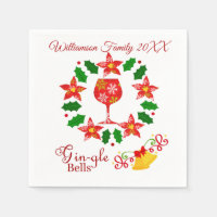 Funny Gin-gle Bells Christmas