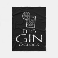 Funny Gin Tonic Saying Oh It's Gin O'clock