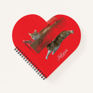 Funny Ginger Cats , Customisable Image And Photo Notebook