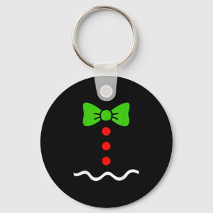 Funny Gingerbread Christmas Cookie Xmas Costume Ki Key Ring