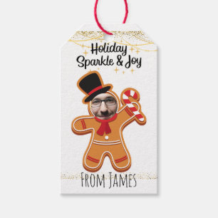 Funny gingerbread  gift tags
