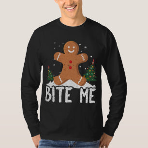 Funny Gingerbread Man Christmas Gift T-Shirt