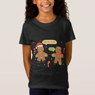 Funny Gingerbread Man - Cute Christmas Cookie Ging T-Shirt