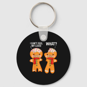 Funny Gingerbread Man Ginger Bread Men Christmas X Key Ring