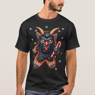 Funny Gingerbread Man Krampus Christmas X-Mas Cand T-Shirt