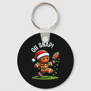 Funny Gingerbread Man Pajamas &amp; Pjs Xmas Holid Key Ring