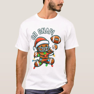 Funny Gingerbread Man Pyjamas And Pjs Xmas Holiday T-Shirt