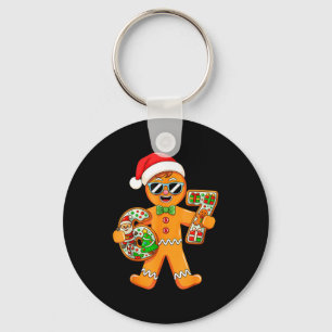 Funny Gingerbread Six Seven 67 Gingerbread Man Xma Key Ring