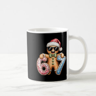 Funny Gingerbread Six Seven 67 Ice Cream Drip Chri Coffee Mug