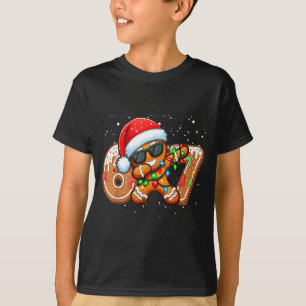 Funny Gingerbread Six Seven 67 Ice Cream Drip Chri T-Shirt
