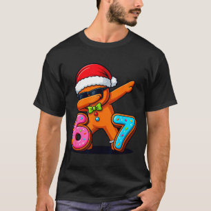 Funny Gingerbread Six Seven 67 Ice Cream Drip Chri T-Shirt