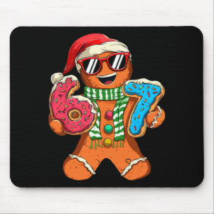 Funny Gingerbread Six Seven 67 Meme Ice Cream Chri Mouse Pad