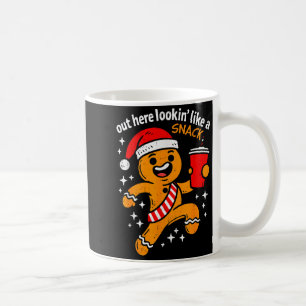 Funny Gingerbread Snack Christmas Xmas Teens Girls Coffee Mug