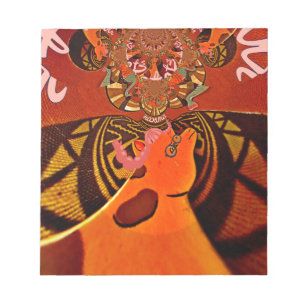  Funny Giraffe: A Kaleidoscopic African Charm Notepad