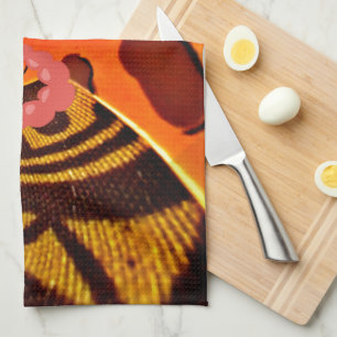 Funny Giraffe: A Kaleidoscopic African Charm Tea Towel